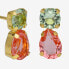 Decent Bay Crystal Gold Plated Earrings A4897-26DT