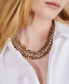 Фото #4 товара I.N.C. International Concepts two-Tone Crystal Necklace, 17" + 3" extender, Created for Macy's