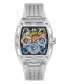 Фото #1 товара Часы Guess Clear Silicone Multifunction 44mm