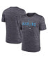 Фото #2 товара Men's Charcoal Miami Marlins Authentic Collection Velocity Performance Practice T-shirt