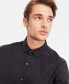 Фото #5 товара Men's Modern Classic-Fit Stretch Solid Button-Down Shirt, Created for Macy's