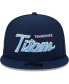 ფოტო #2 პროდუქტის Men's Navy Tennessee Titans Main Script 9FIFTY Snapback Hat