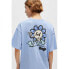 ფოტო #4 პროდუქტის HUGO Oversized 1 10262158 BLUE short sleeve T-shirt