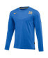 Фото #3 товара Men's Blue UCLA Bruins 2022 Game Day Sideline Performance Long Sleeve T-shirt