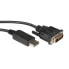 Фото #6 товара ROLINE DisplayPort Cable - DP M - DVI M 1 m - 1 m - DVI-D - DisplayPort - Male - Male - Black