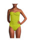 Women's Chlorine Resistant Bandeau Tankini Swimsuit Top