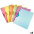 Фото #1 товара Досье полипропиленовое Разноцветный LEITZ ColorClip Rainbow A4 (6 штук)