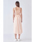 Фото #2 товара Платье полосатое средней длины English Factory для женщин