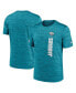 ფოტო #1 პროდუქტის Men's Teal Jacksonville Jaguars 2024 Sideline Velocity Performance T-Shirt