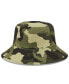 Фото #3 товара Men's Camo Chicago Cubs 2022 Armed Forces Day Bucket Hat