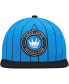 Men's Light Blue Charlotte FC Team Pin Snapback Hat