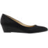 CL by Laundry Alyce Wedge Pumps Womens Black Dress Casual ALYCE-BLK