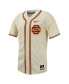 Men's Cream USC Trojans Replica Full-Button Baseball Jersey