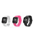 Ремешок Posh Tech Fitbit Versa Silicone 3 Pack