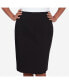 Women's Classic Stretch Waist Skirt Синий, 12 - фото #6