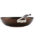 Фото #5 товара Nouvelle Copper Luxe Sable Hard-Anodized Non-Stick Stir Fry Pan
