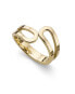 Фото #1 товара Minimalist gold-plated ring Character 41198G