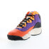 Фото #4 товара Fila MB 1BM01742-852 Mens Purple Leather Lace Up Lifestyle Sneakers Shoes