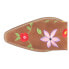 Dingo Flower Power Embroidered Floral Snip Toe Cowboy Womens Brown Casual Boots 9 - фото #4