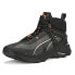 Фото #4 товара Puma Explore Nitro Mid Hiking Mens Black Sneakers Athletic Shoes 37785801