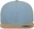 Flexfit Unisex Chambray-Suede Snapback Mützen