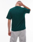 Фото #2 товара Selected Homme oversized t-shirt in green