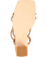 ფოტო #5 პროდუქტის Women's Harpr Strappy Ankle Tie Block Heel Dress Sandals