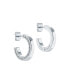 ფოტო #5 პროდუქტის SENATTA: Crystal Hoop Earrings For Women