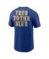 Фото #4 товара Men's Royal Seattle Mariners True to the Blue Hometown T-shirt