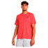 UNDER ARMOUR Tech Textured short sleeve T-shirt Red Solstice / Black, 2XL - фото #2