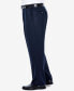 ფოტო #3 პროდუქტის Men's Big & Tall Premium No Iron Khaki Classic-Fit Pleated Hidden Expandable Waistband Pants