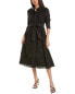 Фото #1 товара Gracia Eyelet Shirtdress Women's Black M