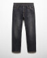 ფოტო #3 პროდუქტის Men's Relaxed Fit Dark Wash Jeans