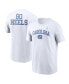 Фото #1 товара Men's White North Carolina Tar Heels Blitz 2-Hit T-Shirt