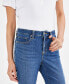 Фото #4 товара Women's Mid-Rise Curvy Skinny Jeans, Created for Macy's