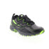 Фото #2 товара Fila Exhibition 5 1JM01268-056 Mens Black Leather Athletic Hiking Shoes 9.5