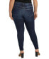 Фото #2 товара Plus Size Infinite Fit ONE SIZE FITS THREE Mid Rise Skinny Leg Jeans