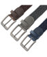 Фото #2 товара Men's Elastic Braided Stretch Belt for Big & Tall Pack of 3