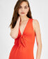 Фото #2 товара Women's Wilonna Tie-Front A-Line Dress