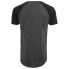 URBAN CLASSICS Shaped Raglan Long short sleeve T-shirt
