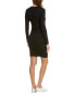 Фото #2 товара James Perse Ruched Mini Dress Women's Black 4