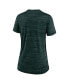 ფოტო #13 პროდუქტის Women's Green Colorado Rockies Authentic Collection City Connect Velocity Performance V-Neck T-shirt