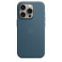 Фото #1 товара Чехол Apple FineWoven Case mit MagSafe для iPhone 15 Pro, синий