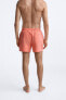 REGULAR SEERSUCKER SWIMMING TRUNKS