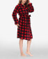 Women's Printed Plush Robe