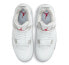 Jordan Air Jordan 4 retro "tech white" 耐磨 中帮 复古篮球鞋 男款 白奥利