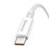 Фото #4 товара Kabel przewód do szybkiego ładowania Superior Series USB-A - USB-C 100W 480Mb/s 2m biały