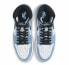 Фото #5 товара Кроссовки Nike Air Jordan 1 Retro High White University Blue Black (Голубой)