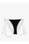 Фото #1 товара Brazilian Bikini Altı Yanları Bağlama Detaylı Basic Normal Bel
