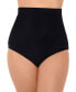 Фото #1 товара Swim Solutions 283882 Ultra High-Waist Swim Bottoms Women's Swimsuit, Size 8